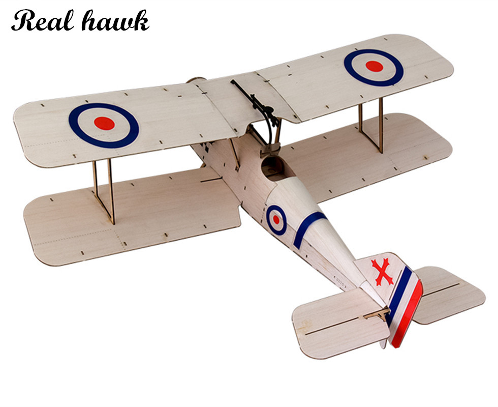Sopwith-SE5A 378mm Balsa Bipla - Model Kit Airplane avaliação e preço