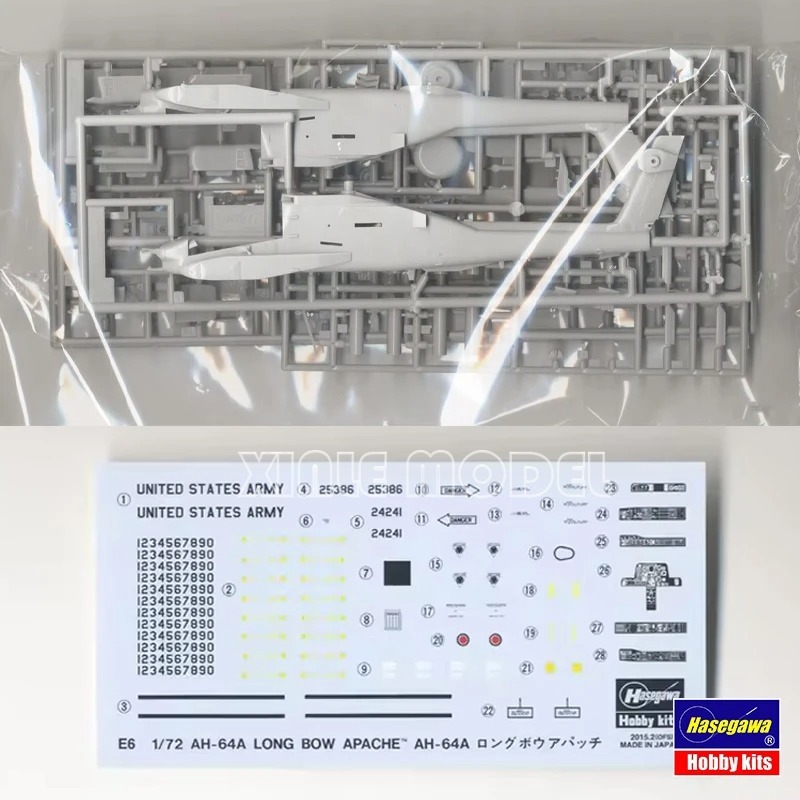 Hasegawa 00536 AH-64 Apache Lo - Model Kit Hasegawa avaliação e preço