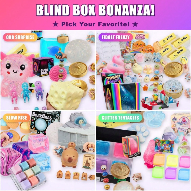 Squish Time Nee Doh Mystery Bl - Model Kit Box avaliação e preço