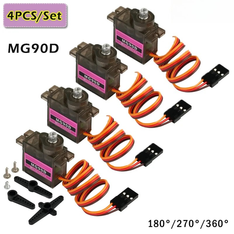 4CPS/Set 9g MG90D Micro Digita - Model Kit Airplane avaliação e preço