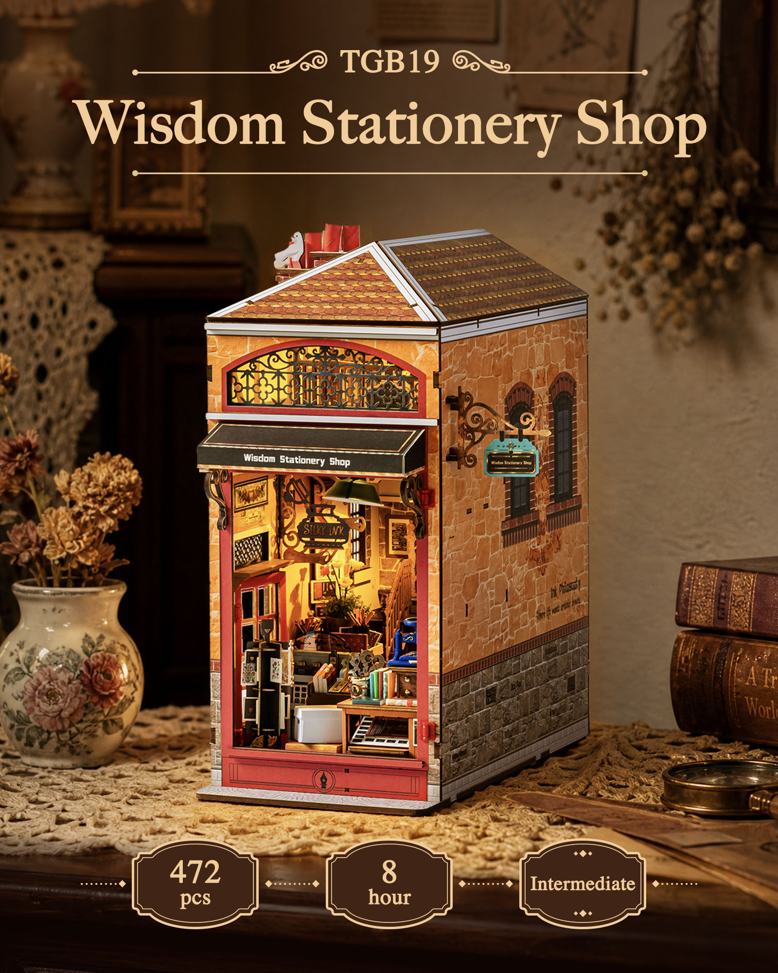 Rolife Wisdom Stationery Shop  - Model Kit Centaur avaliação e preço
