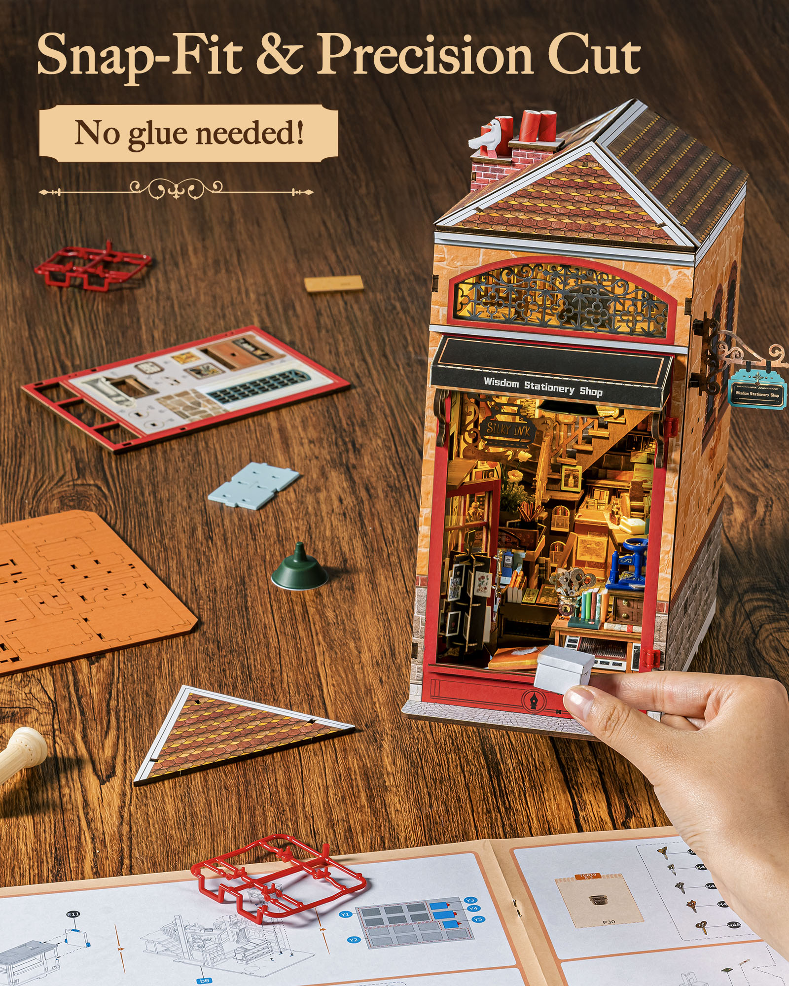 Rolife Wisdom Stationery Shop  - Model Kit Centaur avaliação e preço