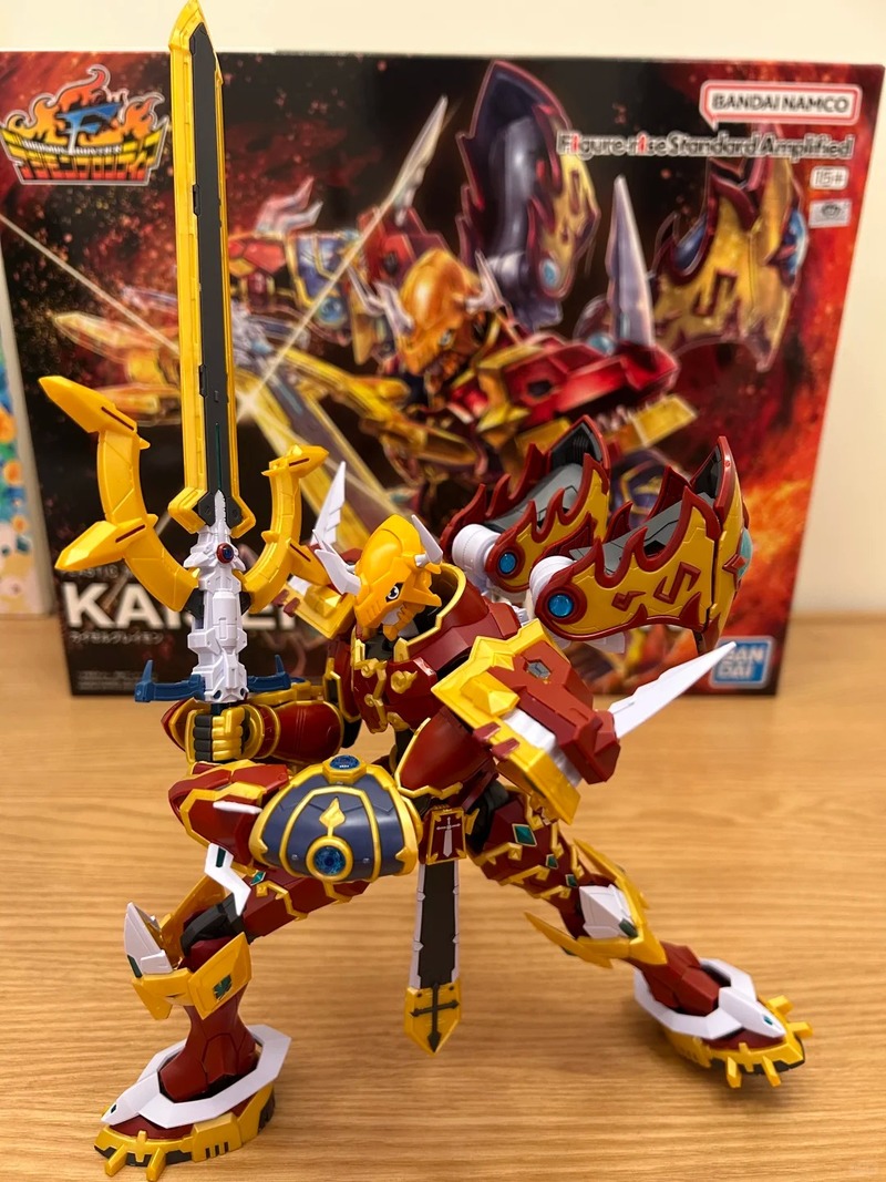 In Stock New Bandai Frs Digimo - Model Kit Kaisergreymon avaliação e preço