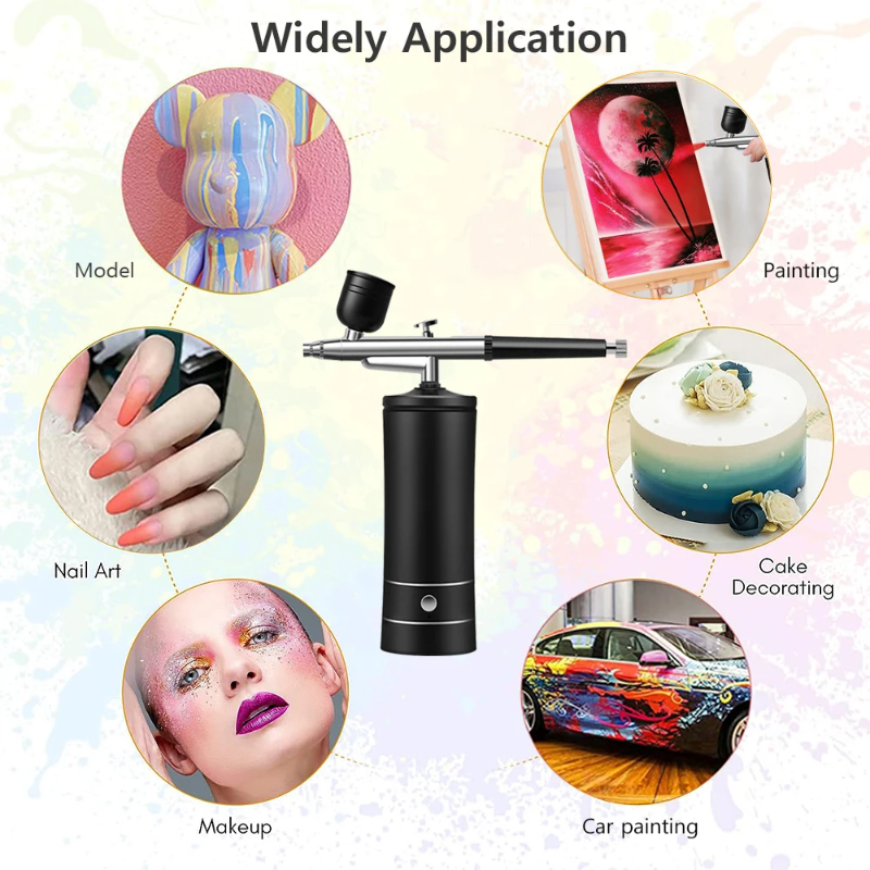 Airbrush Nail Art Painting Kit - Airbrush Compressor Kit avaliação e preço