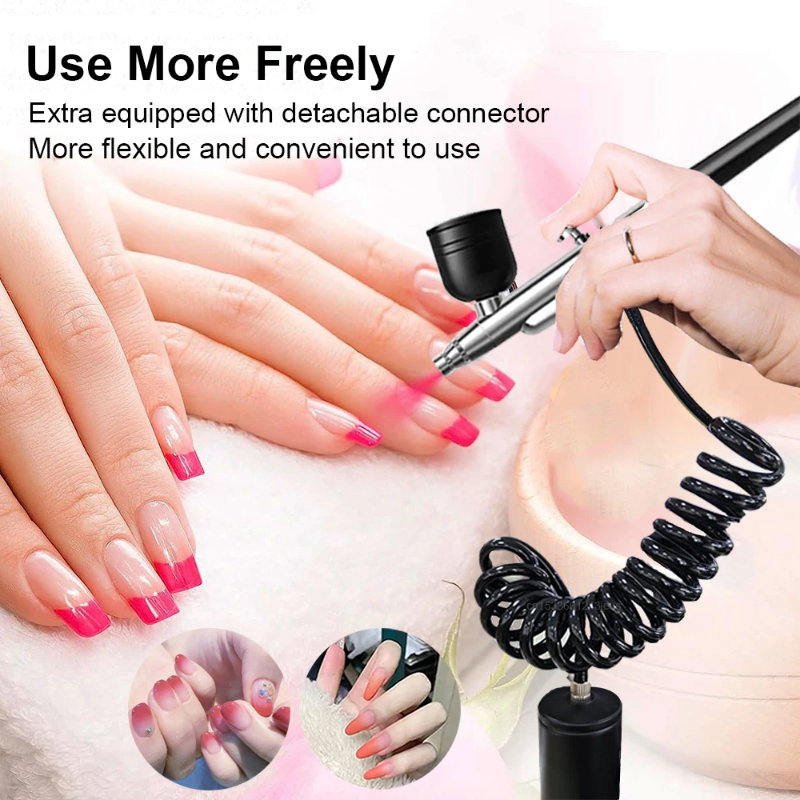 Airbrush Nail Art Painting Kit - Airbrush Compressor Kit avaliação e preço