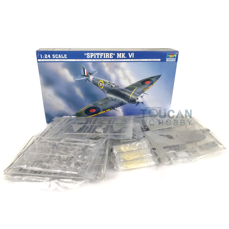 Trumpeter 02413 1/24 Scale Bri - Model Kit Spitfire avaliação e preço