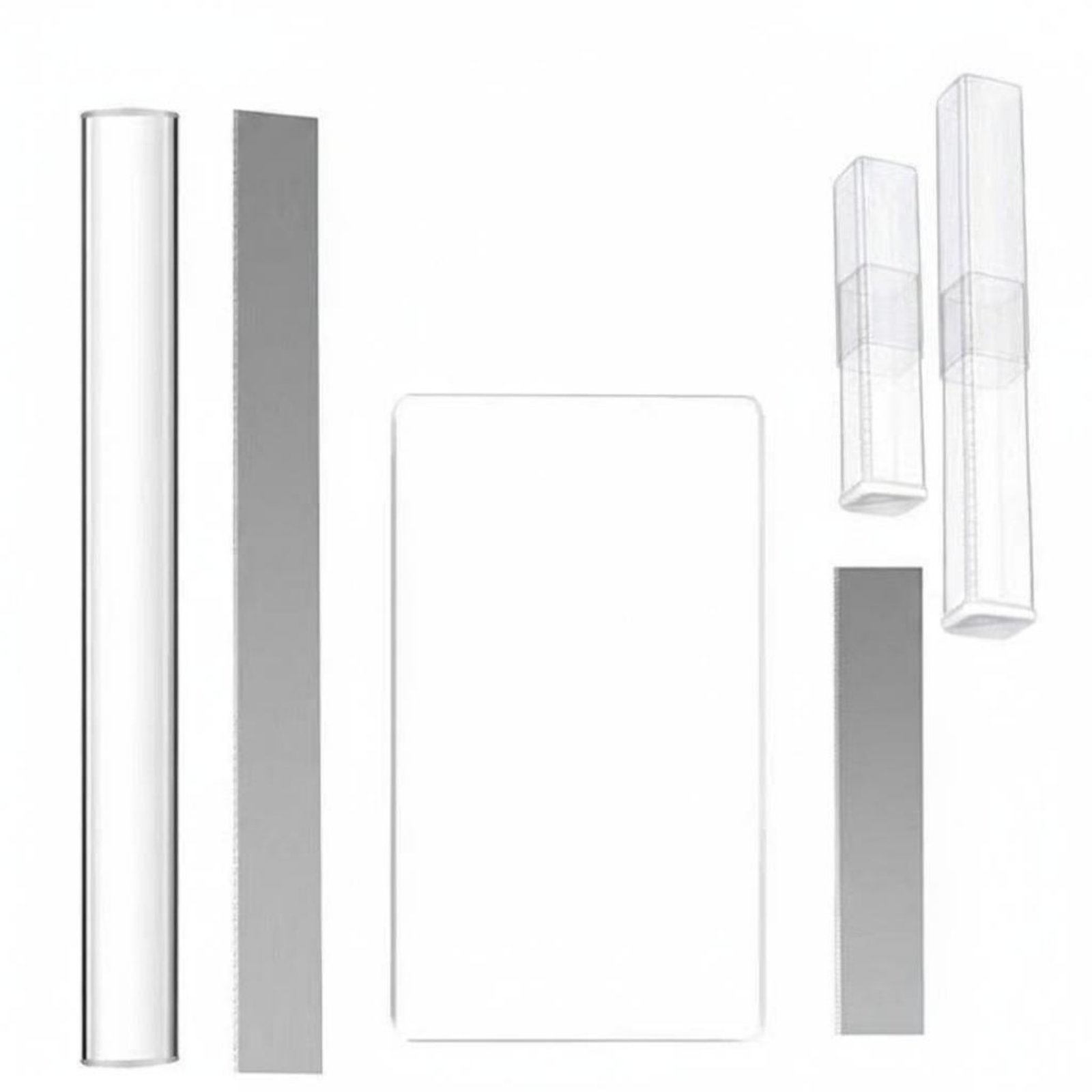 6 Pieces Acrylic Clay Cylinder - Model Kit Tools avaliação e preço