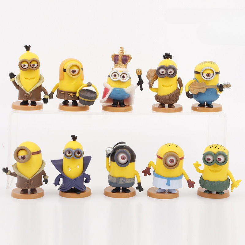 New Cute Cartoon 10Pcs/Set Kaw - Model Kit New avaliação e preço