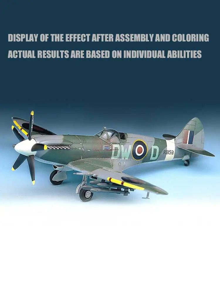 Academy assembled airplane mod - Model Kit Spitfire avaliação e preço