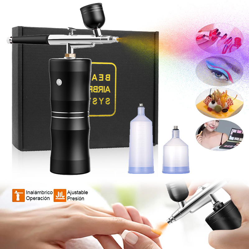 Oxygen Spray Mini Air Compress - Airbrush Compressor Kit avaliação e preço